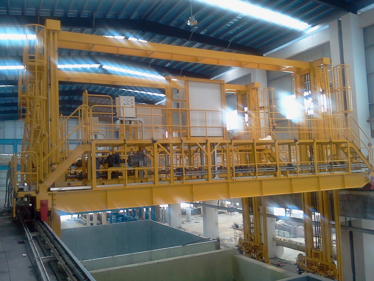 亞洲鋁業(yè)氧化車(chē)間專(zhuān)用起重機(jī)